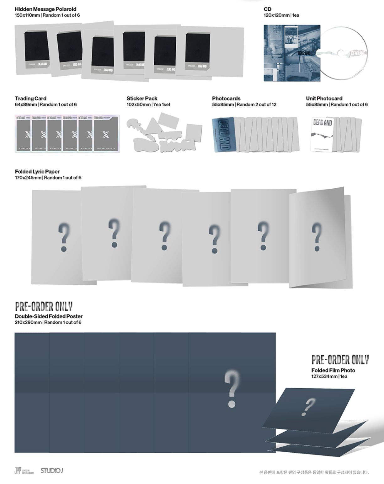 XDINARY HEROES - DEAD AND (PHOTOBOOK VER.) Nolae