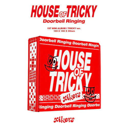 XIKERS - HOUSE OF TRICKY DOORBELL RINGING (1ST MINI ALBUM) SIGNED Nolae