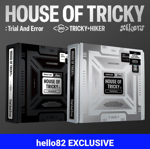 XIKERS - HOUSE OF TRICKY : TRIAL AND ERROR (3RD MINI ALBUM) + hello82 Photocard Nolae
