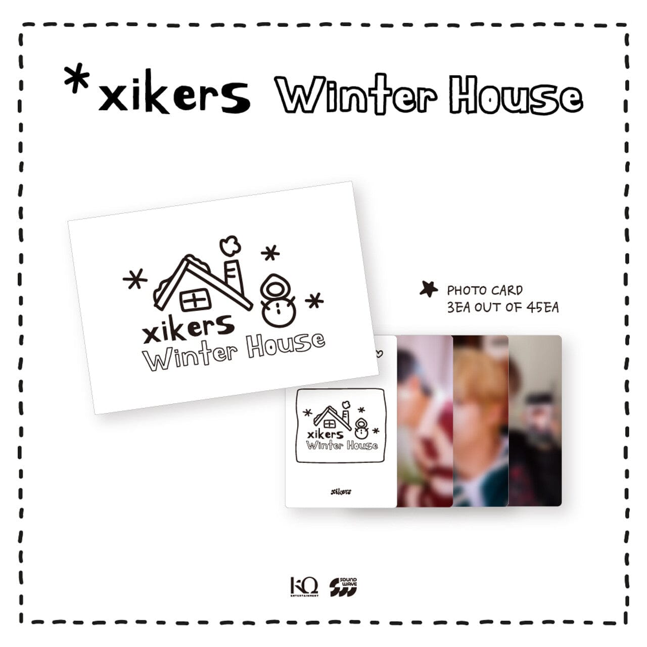 XIKERS - RANDOM TRADING CARD (WINTER HOUSE) Nolae