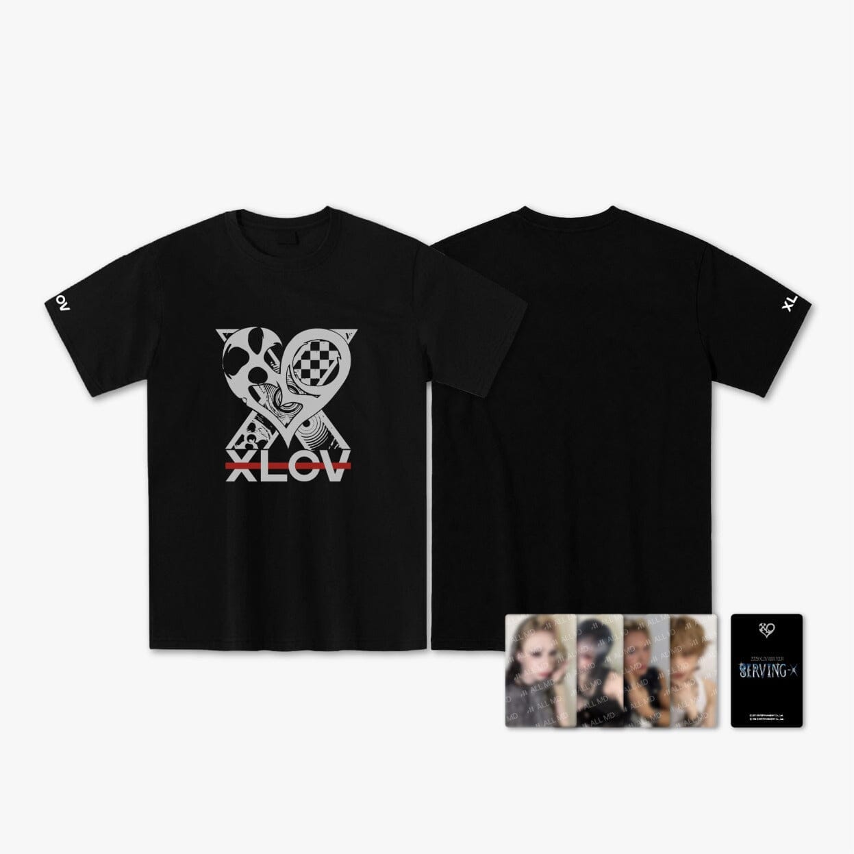XLOV - OVERSIZED SHORT-SLEEVE T-SHIRT (2026 ASIA TOUR 'SERVING-X' OFFICIAL CONCERT MD) Nolae