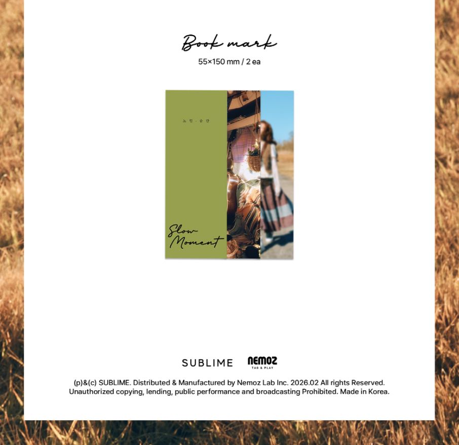 YEIN (LOVELYZ) - SLOW MOTION (THE FIRST PHOTO BOOK) Nolae