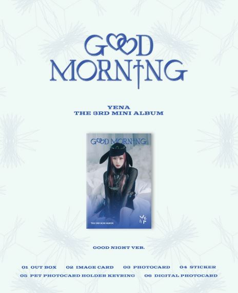 YENA - GOOD MORNING (3RD MINI ALBUM) PLVE VER. Nolae