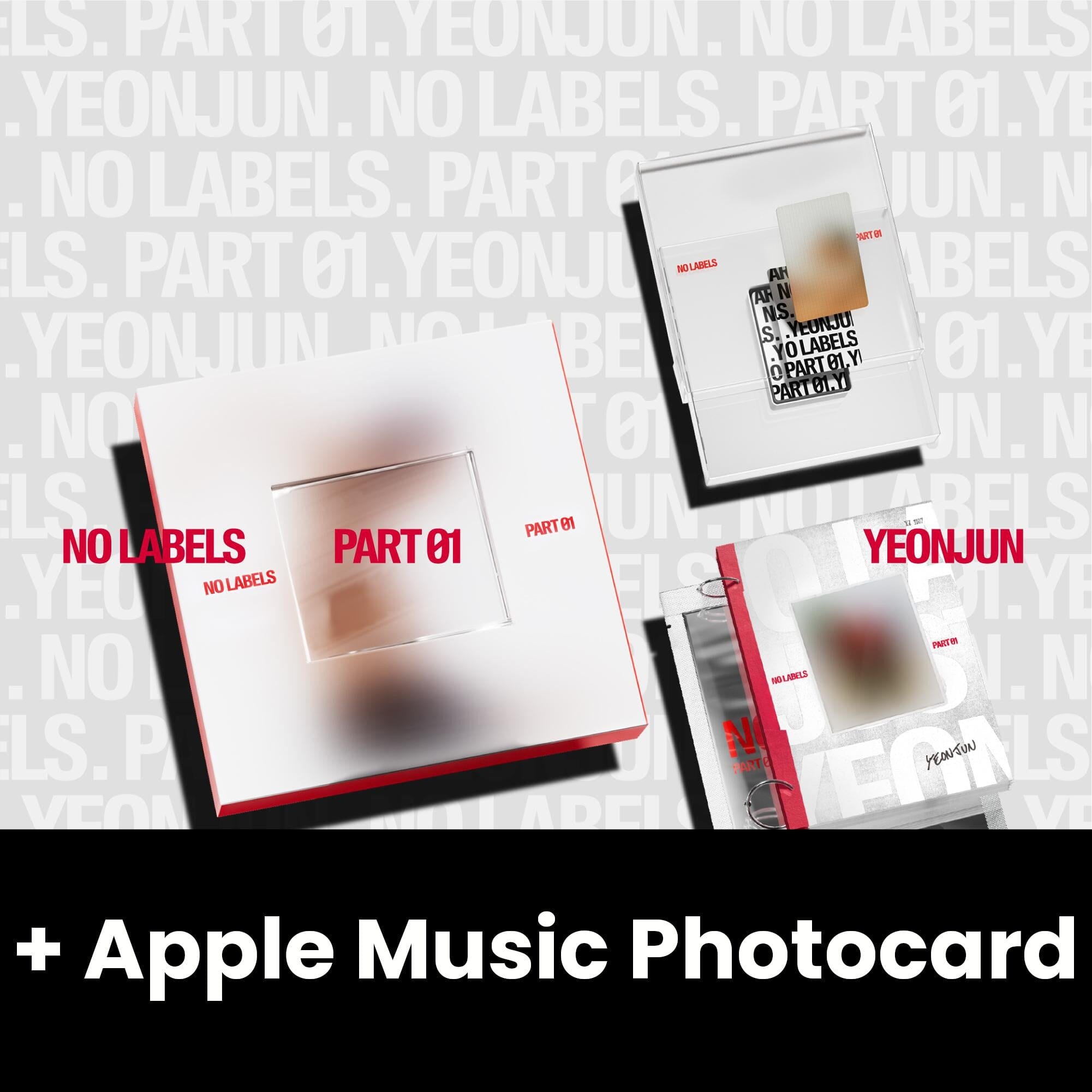 YEONJUN (TXT) - NO LABELS: PART 01 + Apple Music Photocard Nolae