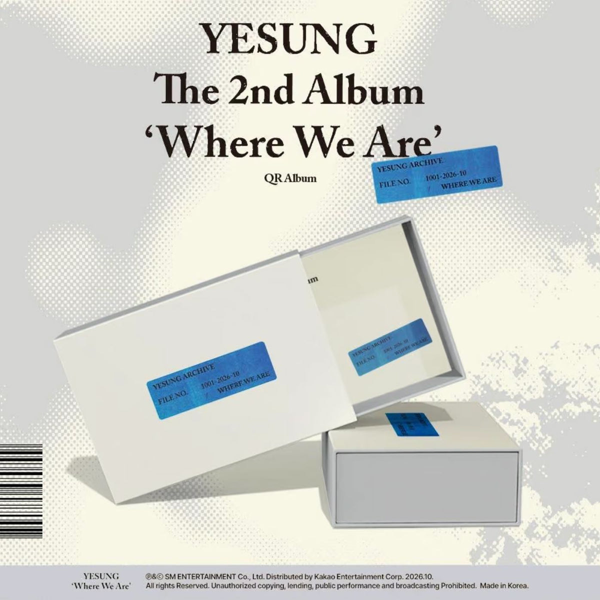 YESUNG (SUPER JUNIOR) - WHERE WE ARE SET + Apple Music Gift Nolae