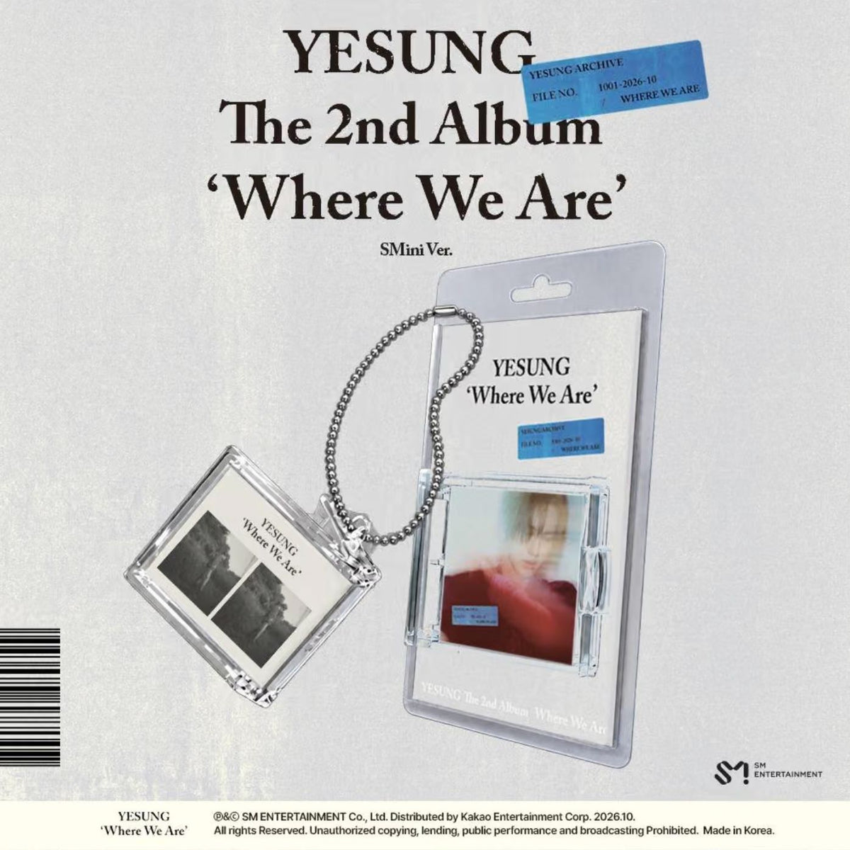 YESUNG (SUPER JUNIOR) - WHERE WE ARE SET + Apple Music Gift Nolae