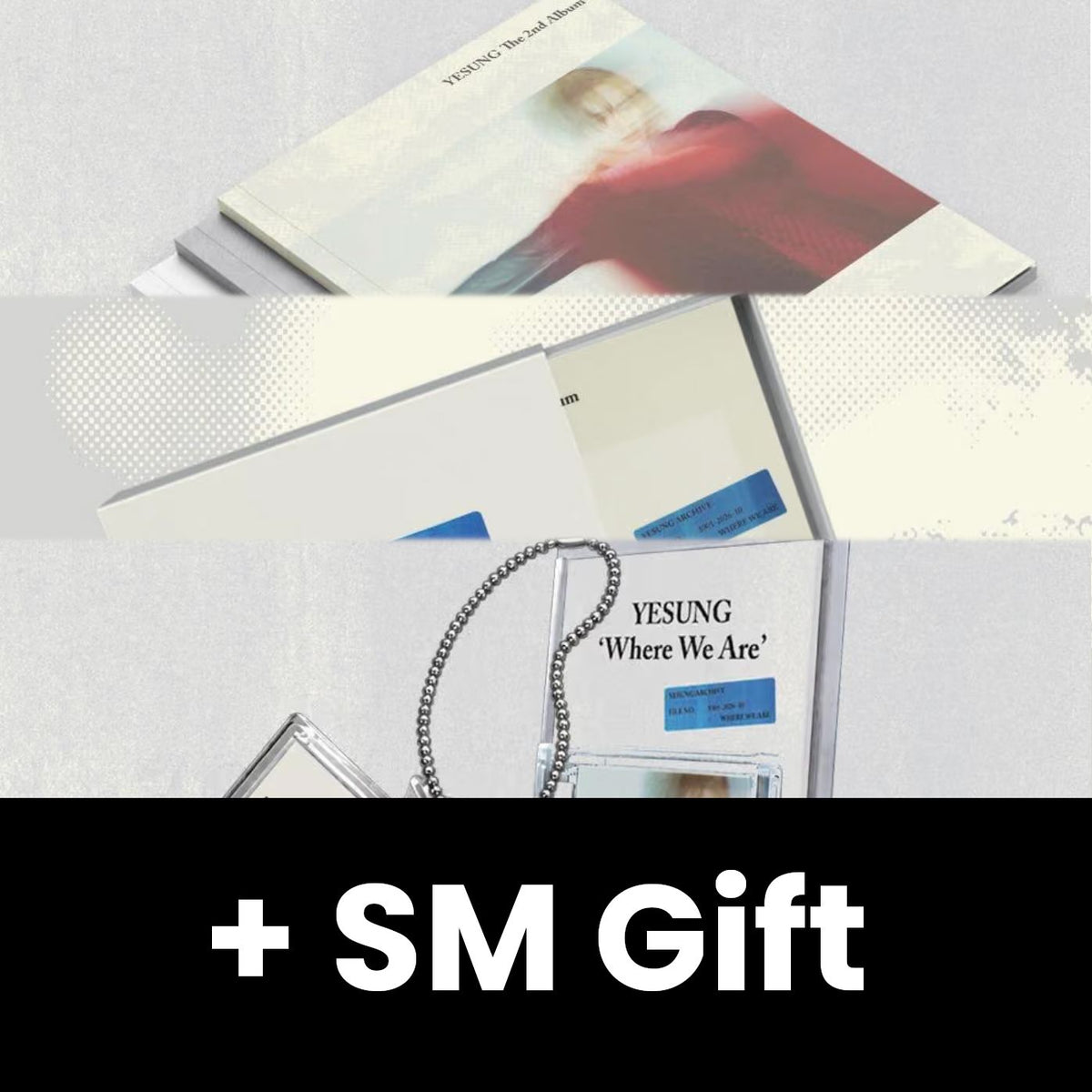 YESUNG (SUPER JUNIOR) - WHERE WE ARE SET + SM Gift Nolae