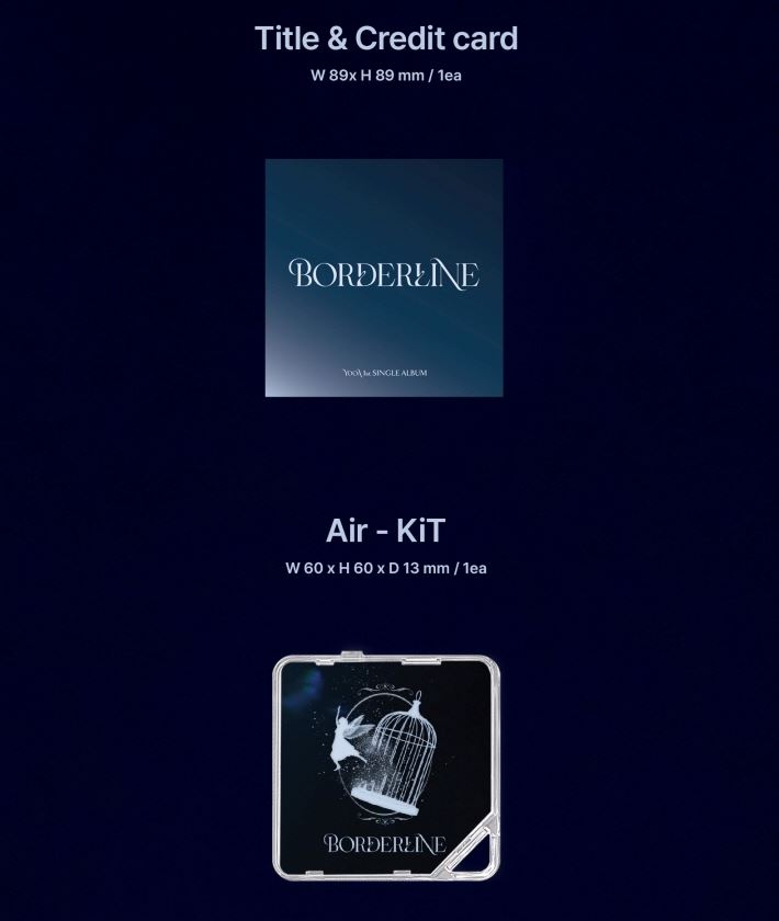 YOOA (OH MY GIRL) - BORDERLINE (1ST SINGLE ALBUM) KiT VER. Nolae