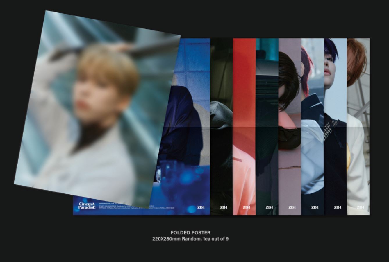 ZB1 - CINEMA PARADISE (THE 4TH MINI ALBUM) DIGIPACK VER. + BDM Photocard Nolae