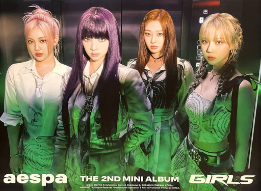 AESPA - [GIRLS] (DIGIPACK VER.) Poster Nolae Kpop