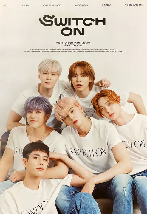 ASTRO - 8th Mini [SWITCH ON] - POSTER Nolae Kpop