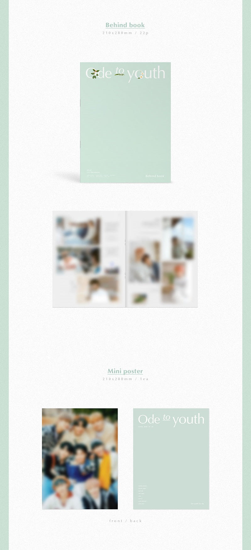 ATEEZ - 1st Photobook [ODE TO YOUTH]
