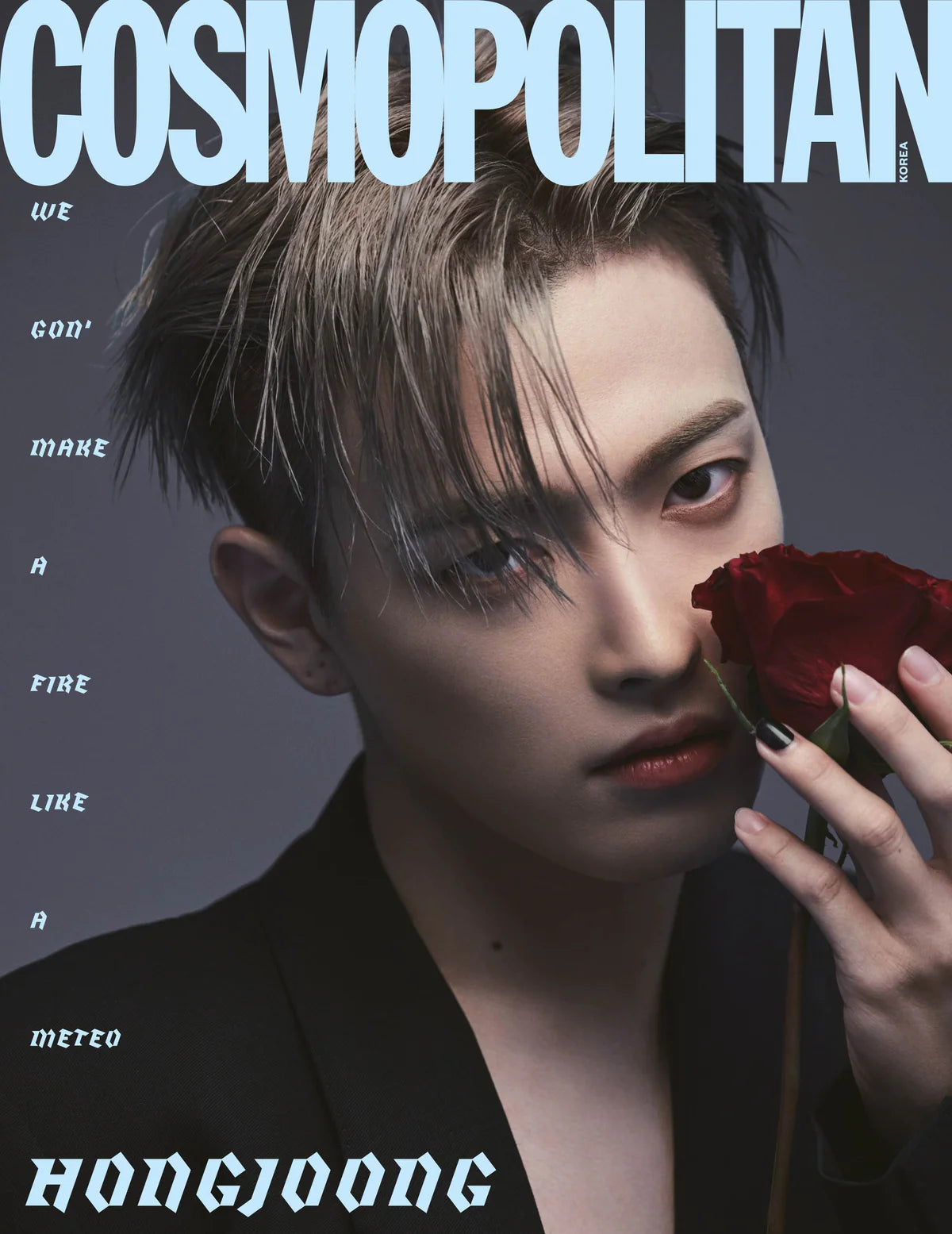 ATEEZ - COVER COSMOPOLITAN MAGAZINE (2023 AUGUST ISSUE) Nolae Kpop