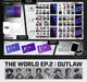ATEEZ - THE WORLD EP.2 OUTLAW + Makestar Fotokarte (Lucky Draw) Nolae Kpop
