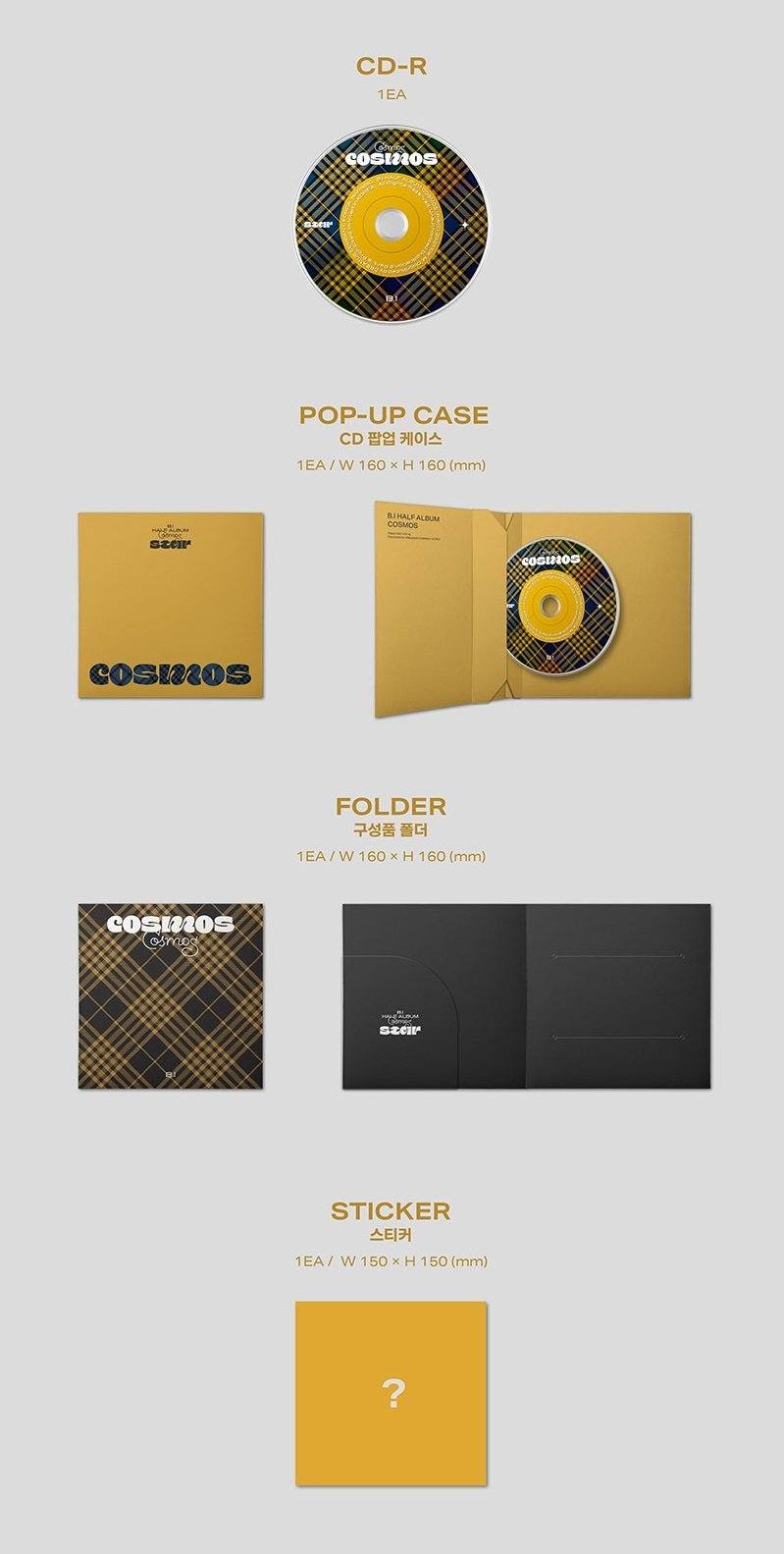 B.I - Half Album Cosmos Nolae Kpop