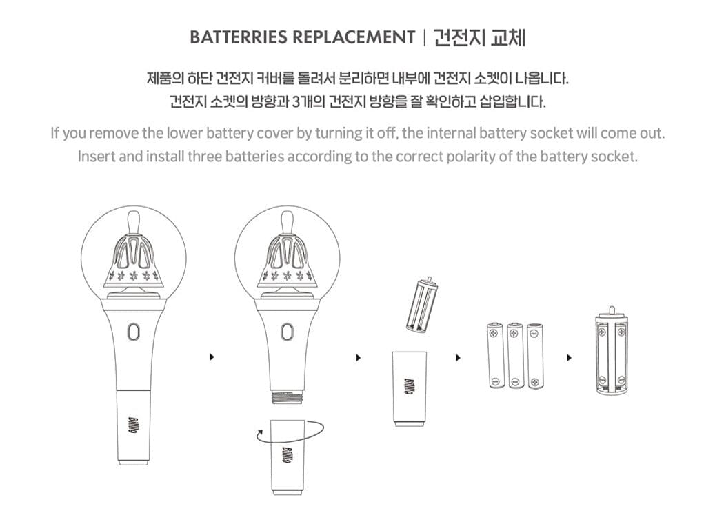 Billlie - OFFICIAL LIGHT STICK Nolae Kpop