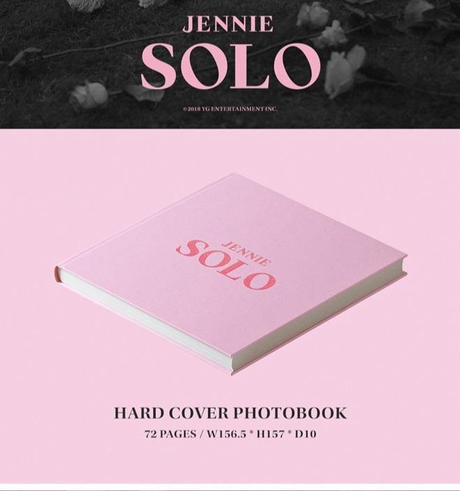 [Blackpink] JENNIE [SOLO] PHOTOBOOK & CD