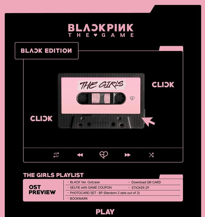 BLACKPINK - THE GAME O.S.T (Digital Reve ver.) Nolae Kpop