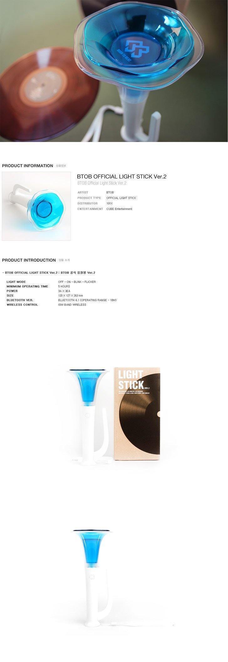 BTOB Official Light Stick Ver 2.0