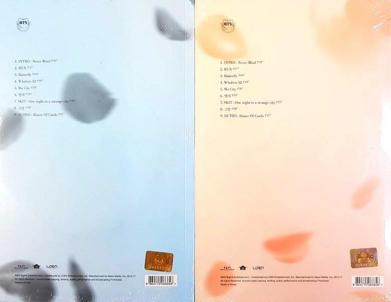 BTS - 4th Mini / HYYH pt.2 (Peach / Blue version)