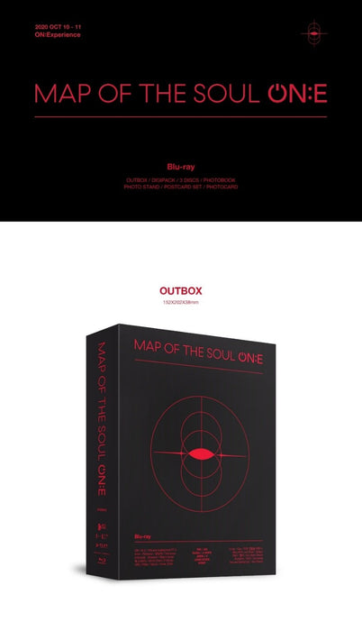 BTS - MAP OF THE SOUL ON:E - BLU-RAY