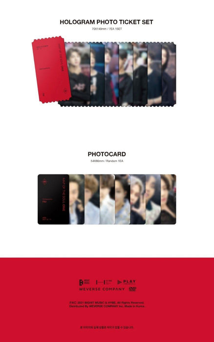BTS - MAP OF THE SOUL ON:E – DVD