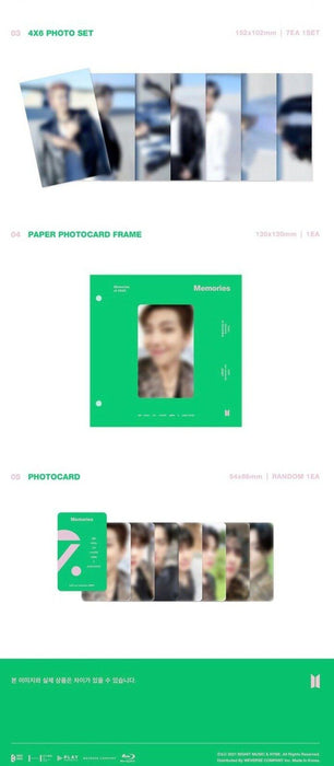 BTS - MEMORIES OF 2020 BLU-RAY