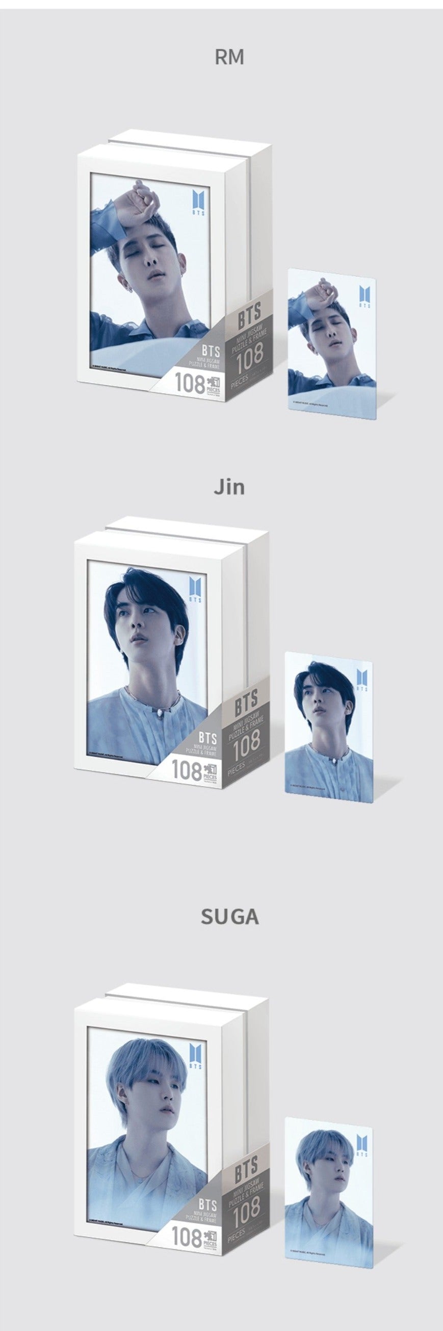 BTS - [Proof] Frame Jigsaw Puzzle Nolae Kpop