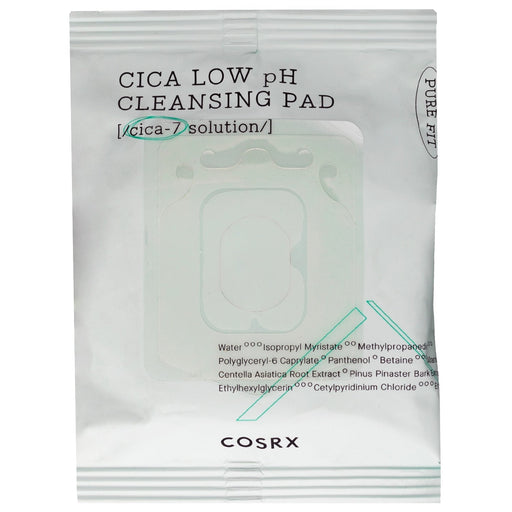 Cosrx - Pure Fit Cica Low pH Cleansing Pad (30 Pcs.) Nolae Kpop