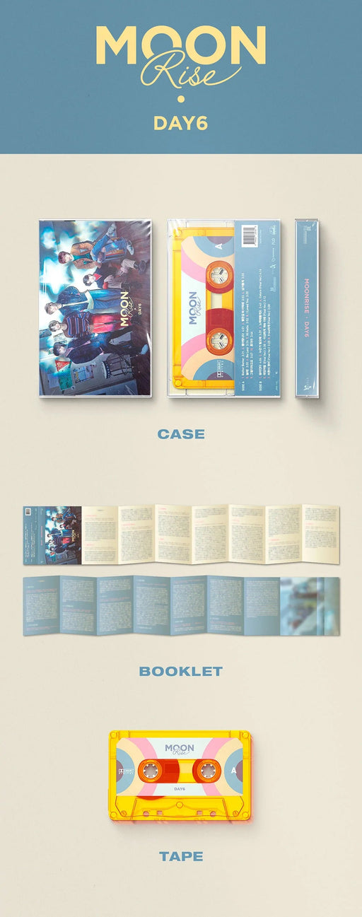 DAY6 - MOONRISE CASSETTE TAPE VER. (FULL ALBUM) Nolae Kpop