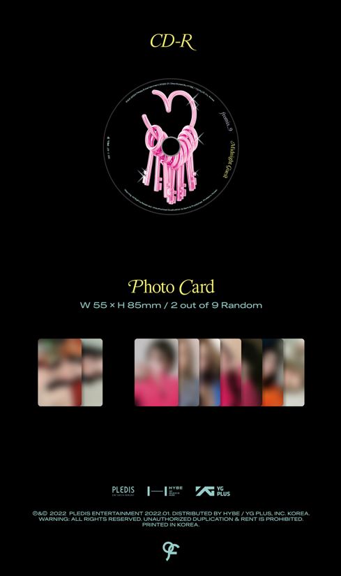 FROMIS_9 - MIDNIGHT GUEST (JEWEL CASE VER.) Nolae Kpop
