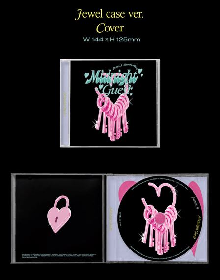 FROMIS_9 - MIDNIGHT GUEST (JEWEL CASE VER.) Nolae Kpop