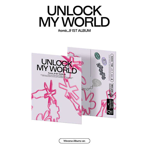 FROMIS_9 - UNLOCK MY WORLD (WEVERSE ALBUMS VER.) Nolae Kpop