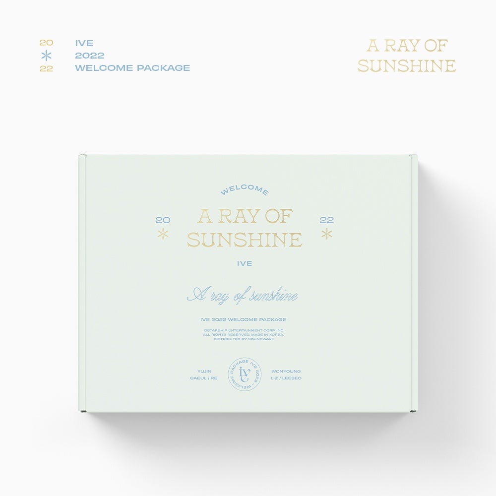 IVE - 2022 WELCOME PACKAGE "A RAY OF SUNSHINE" Nolae Kpop