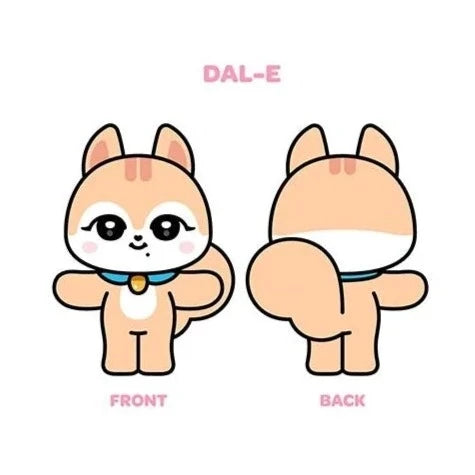 IVE - CHARACTER PLUSH DOLL MINIVE OFFICIAL MD Nolae Kpop