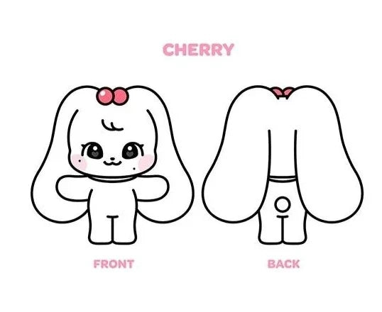 IVE - CHARACTER PLUSH DOLL MINIVE OFFICIAL MD — Nolae