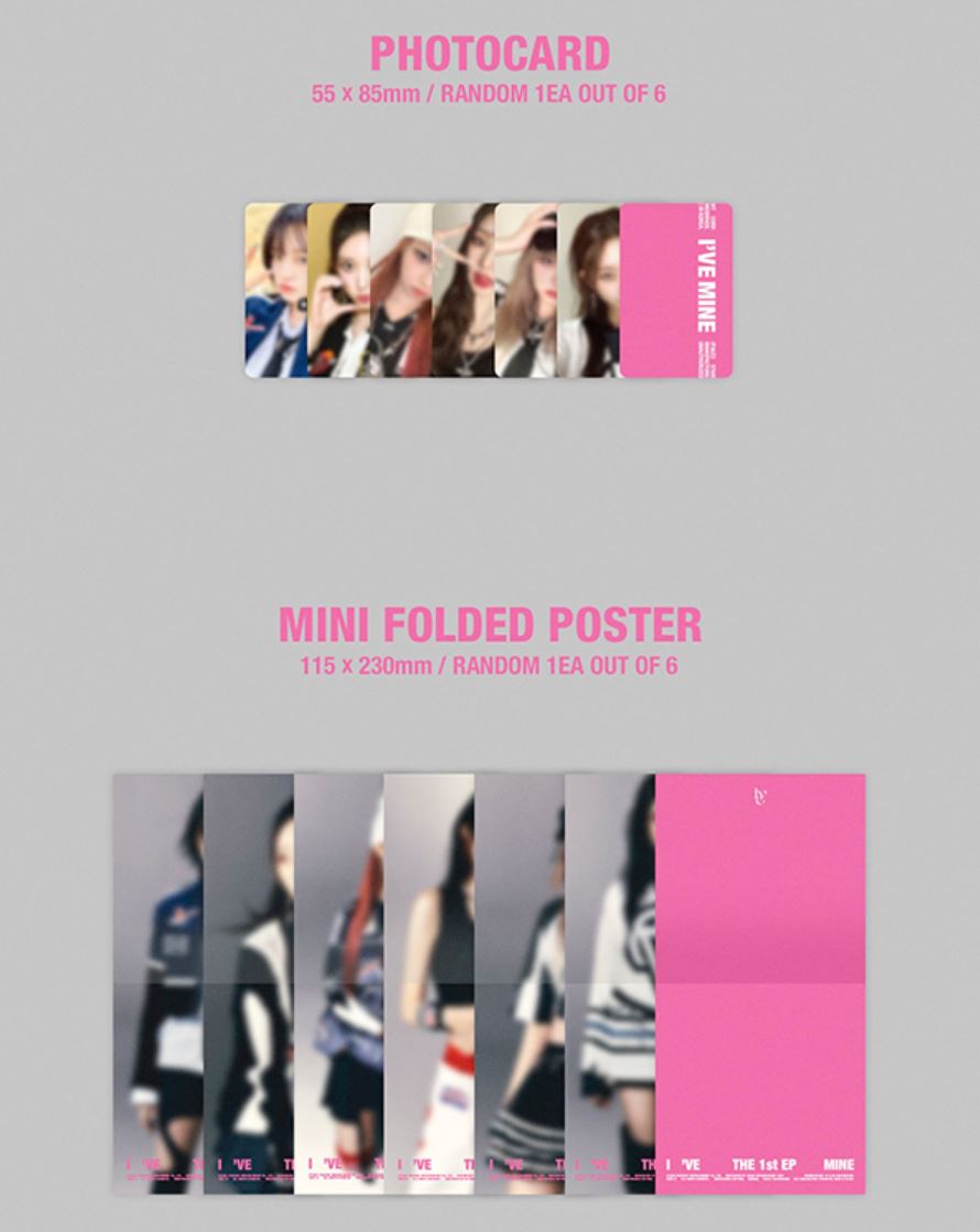 IVE - I'VE MINE (DIGIPACK VER.) + SS Photocard Nolae Kpop