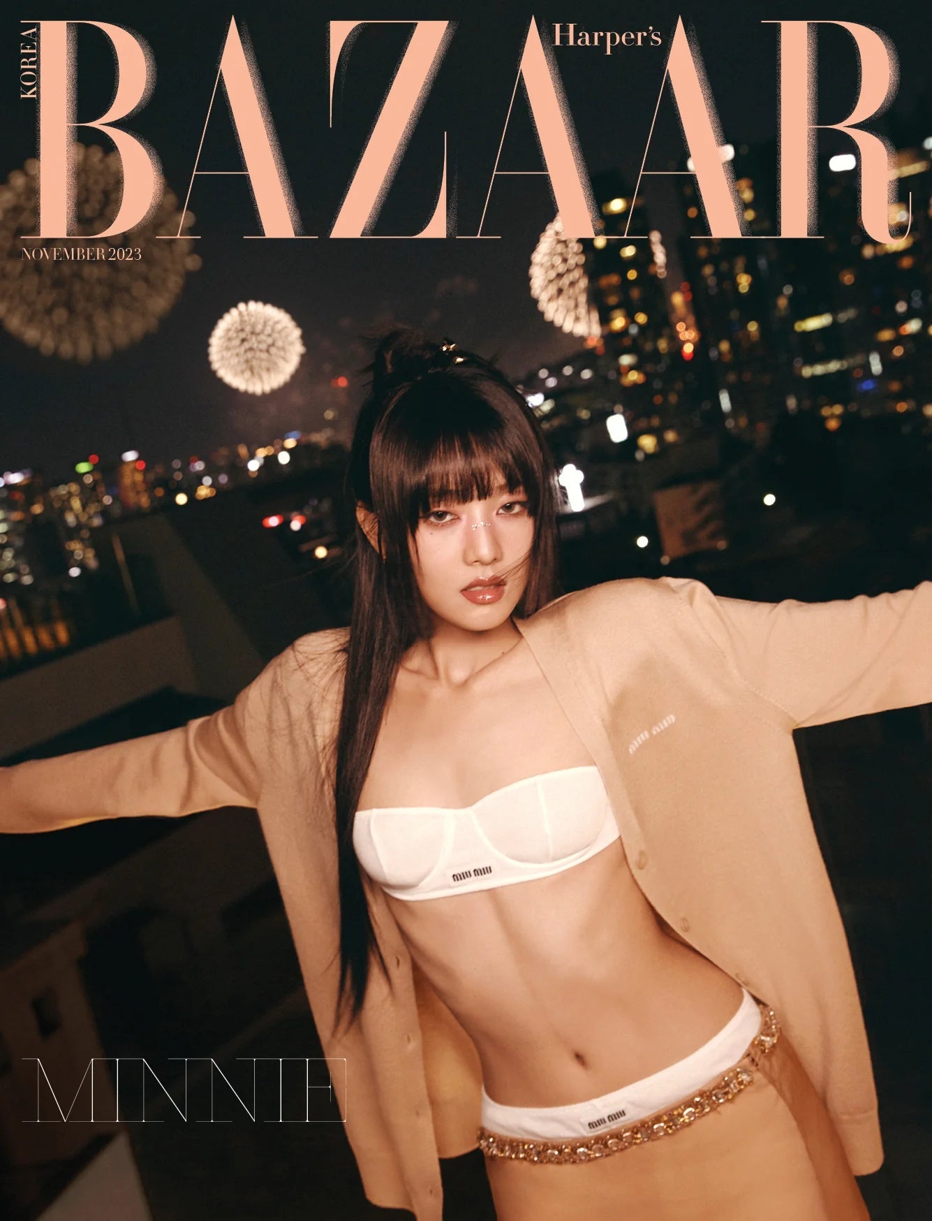 JANG WONYOUNG (IVE) & MINNIE ((G)I-DLE) - BAZAAR (2023 NOVEMBER ISSUE) Nolae Kpop