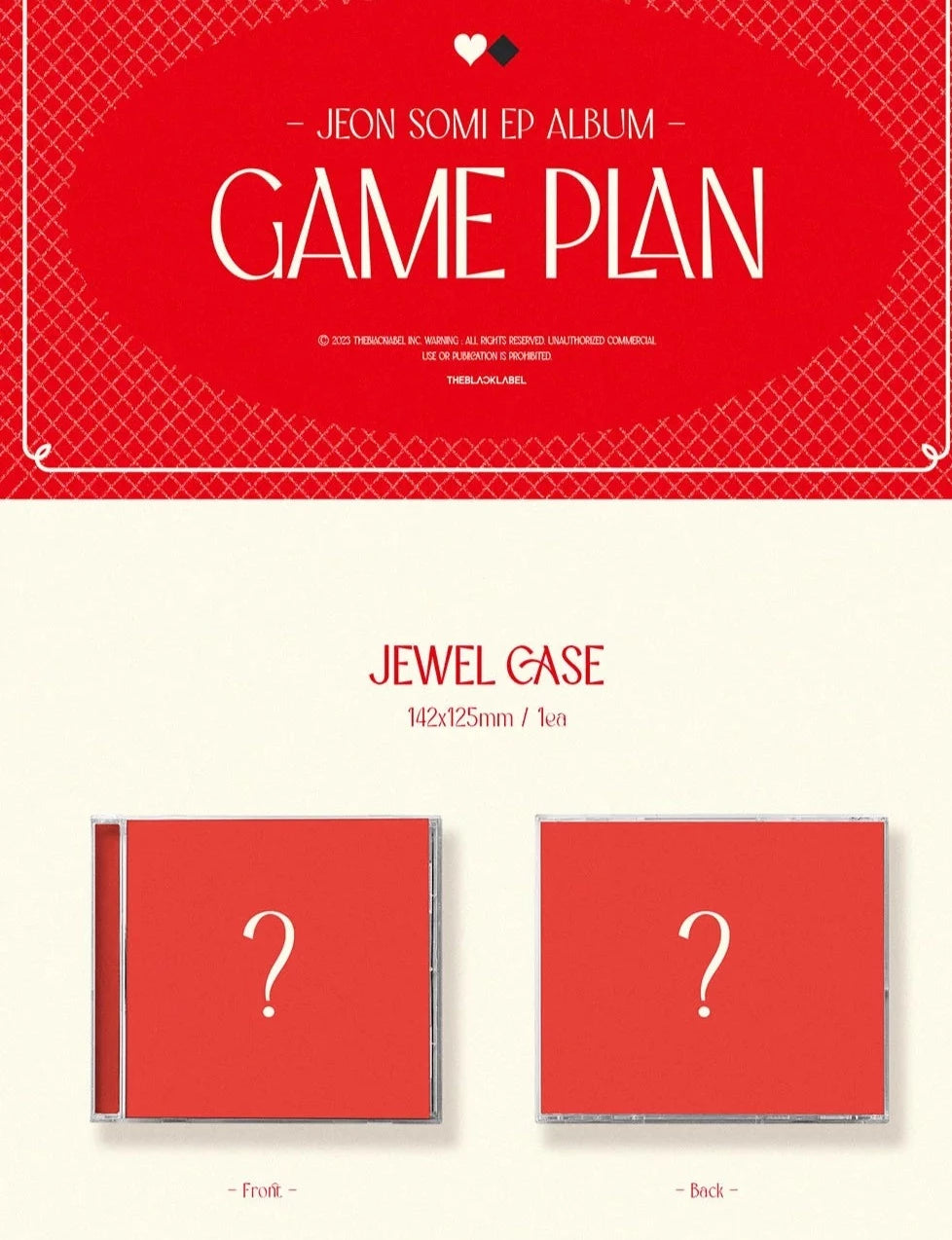 JEON SOMI - GAME PLAN (JEWEL ALBUM VER.) Nolae Kpop