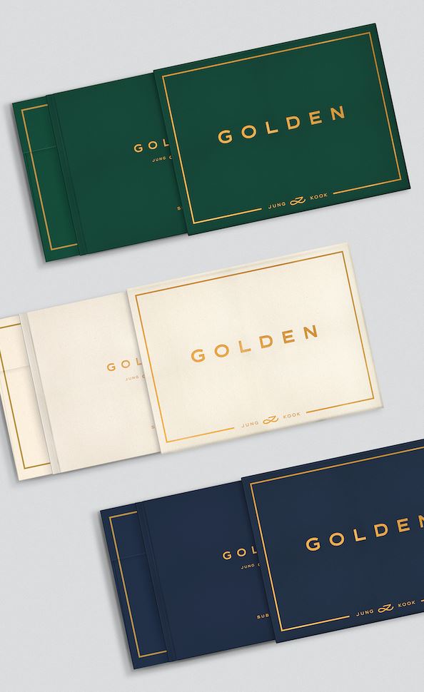 JUNGKOOK (BTS) - GOLDEN (1ST SOLO ALBUM) SET + Weverse Gift Nolae Kpop