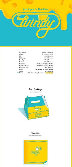 JWON SO YEON - 1st Mini [Windy]