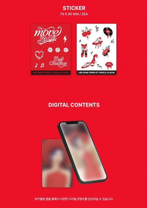 LEE CHAEYEON - THE MOVE: STREET (1ST SINGLE ALBUM) POCA ALBUM Nolae Kpop