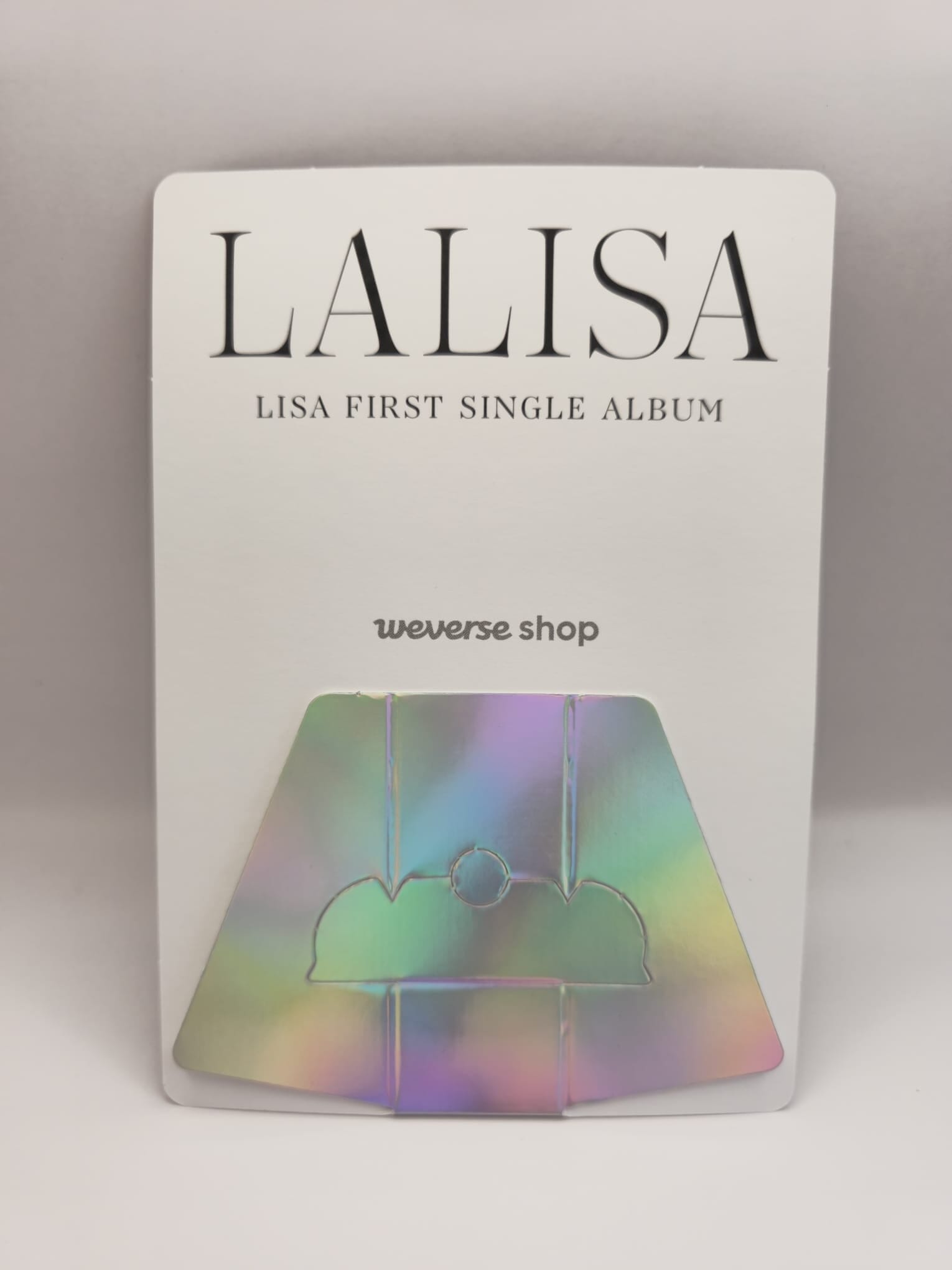 LISA - LALISA First Album Weverse Hologram POB Set Nolae Kpop