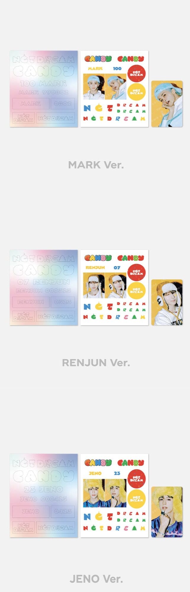 NCT DREAM - [Candy] DECO STICKER SET Nolae Kpop