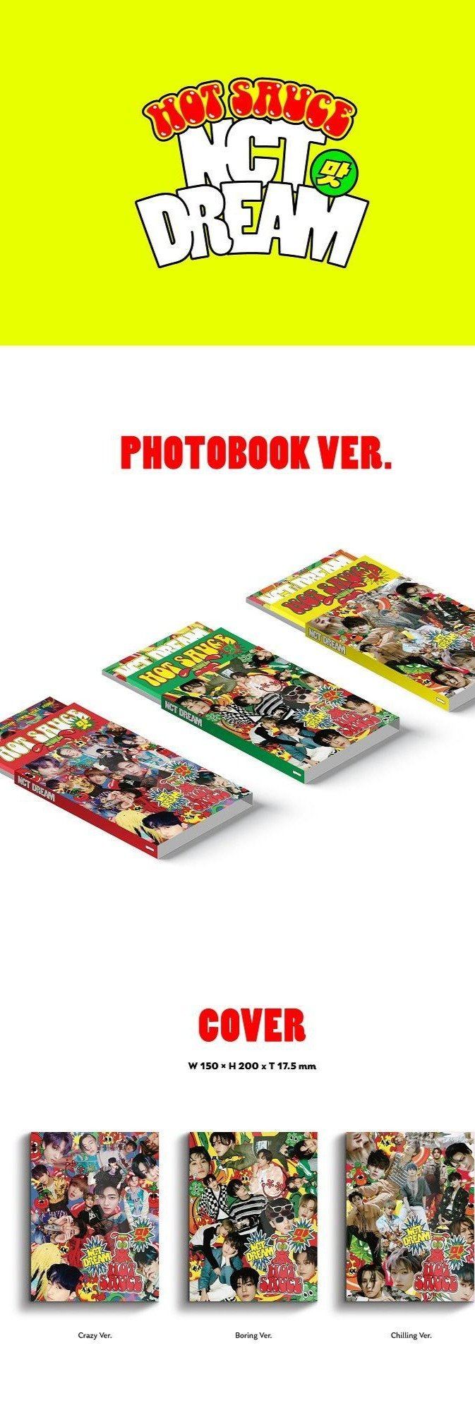 NCT DREAM - Vol.1 [Hot Sauce] (PHOTOBOOK Ver.) – Pre-Order