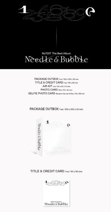 NU'EST - The Best Album [Needle & Bubble] (KIT Album) Nolae Kpop