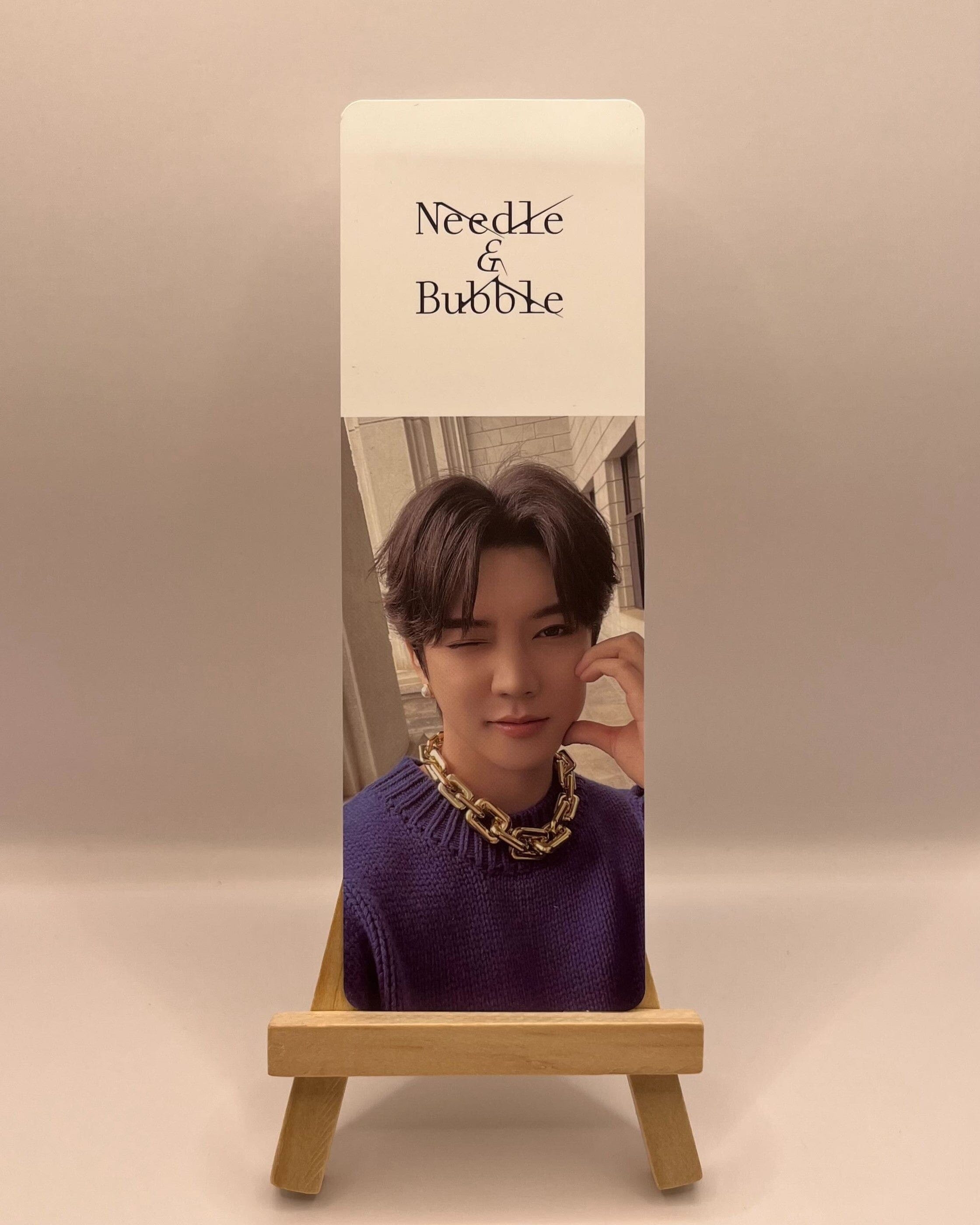 NU'EST - The Best Album [Needle & Bubble] - Synnara Bookmark Nolae Kpop