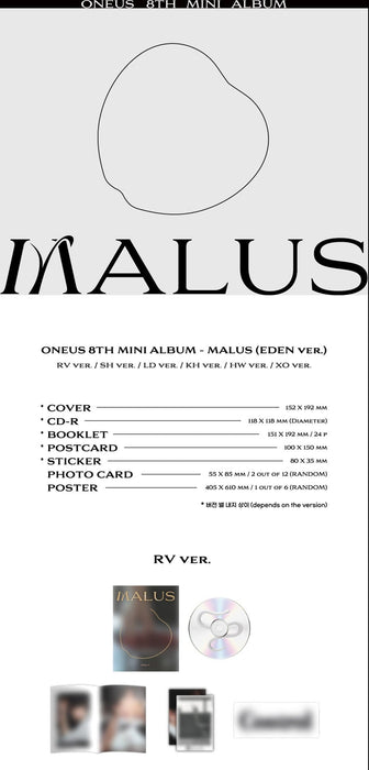 ONEUS - MALUS (EDEN Ver.) Nolae Kpop