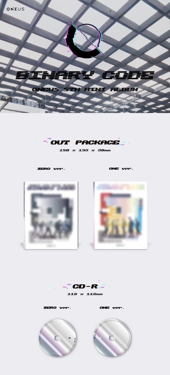 ONEUS - Mini Album Vol.5 - Binary Code - Pre Order