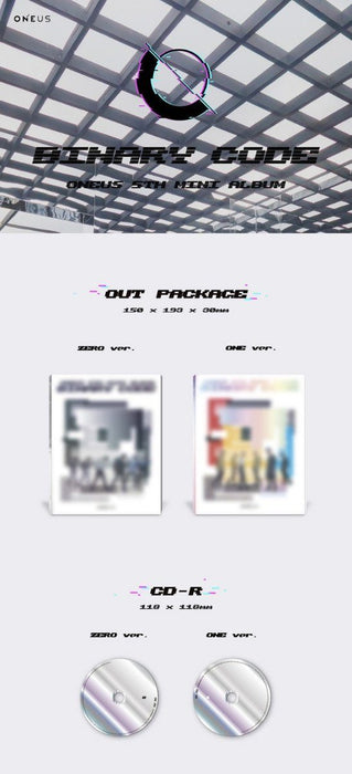 ONEUS - Mini Album Vol.5 - Binary Code - Pre Order